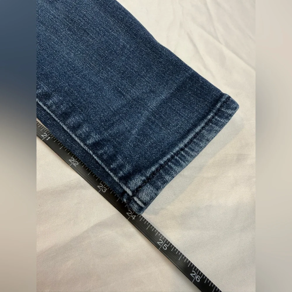 Gap‎ Kids Super Skinny Jeans Girls Size 10 Dark Wash Stretch Denim Elastic Waist